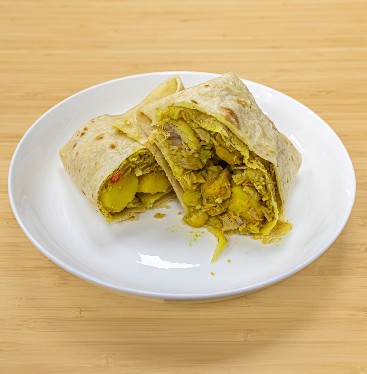 American Roti Chicken Roti β The Islands Caribbean Cookshop