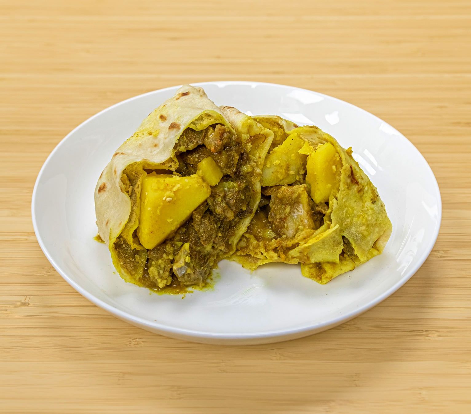 Goat Roti Hamilton Curry Goat Roti